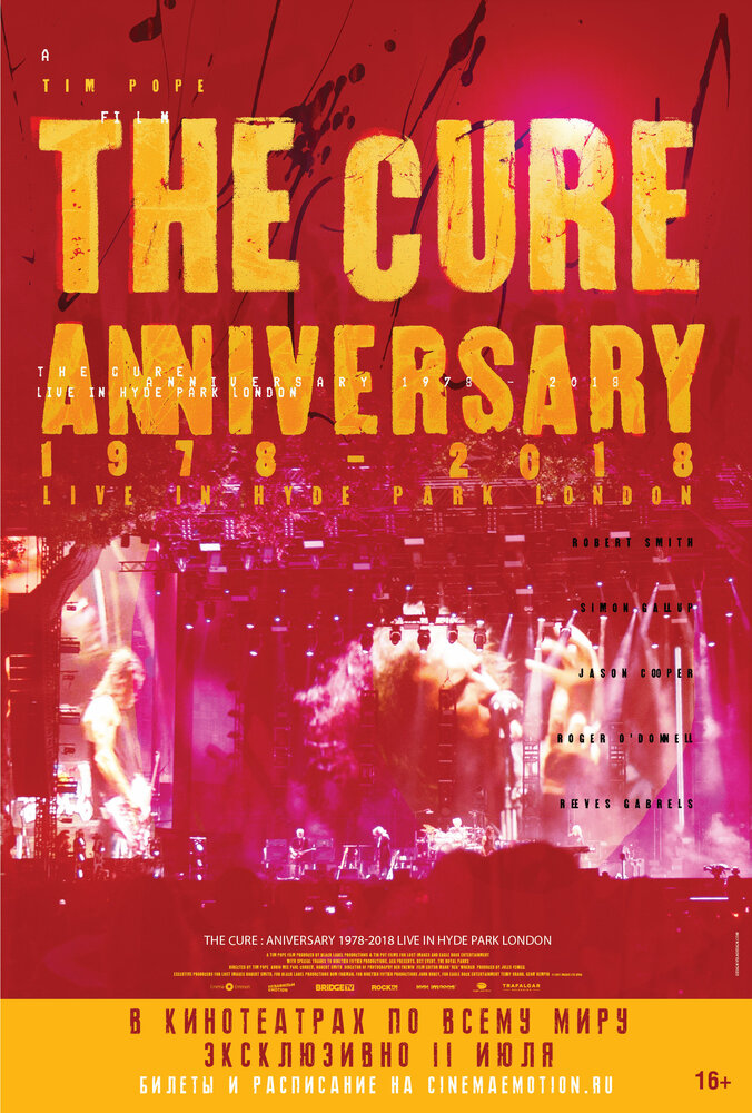 The Cure: Anniversary 1978-2018 Live in Hyde Park London (2019)